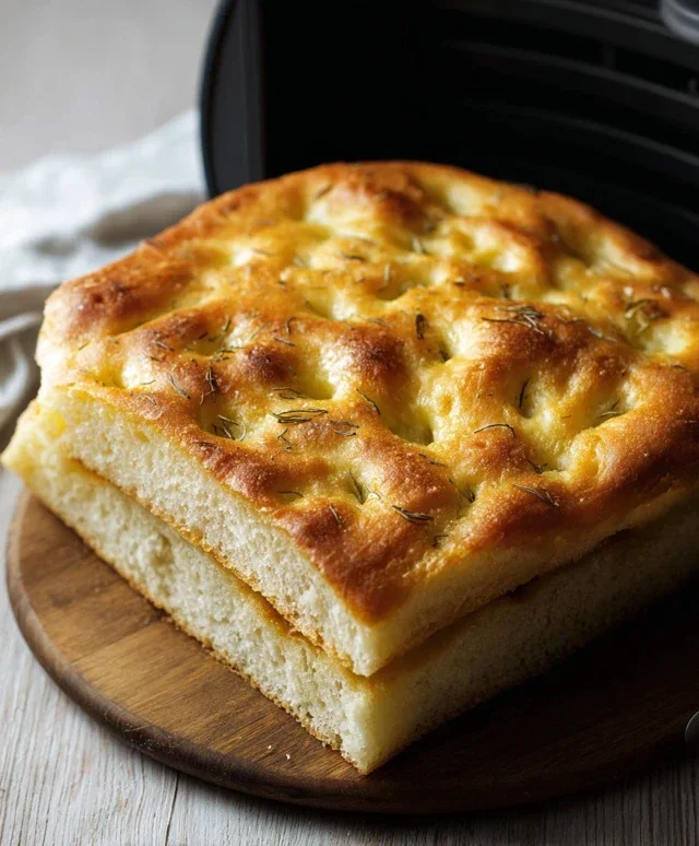 Focaccia Velocissima in Friggitrice ad Aria