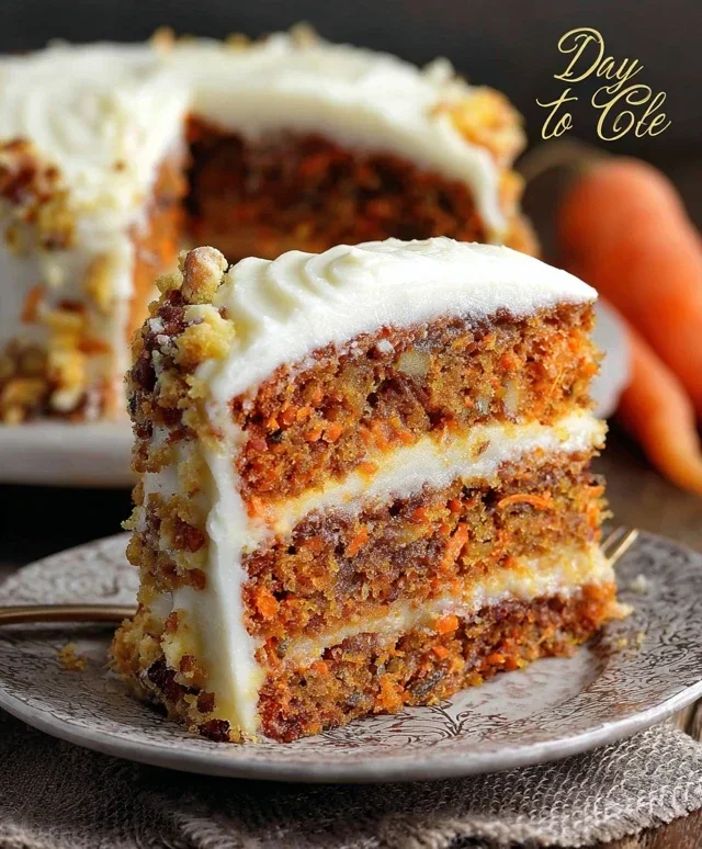 To Die For Carrot Cake