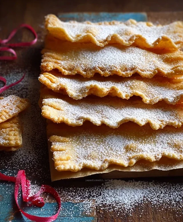 Chiacchiere al forno (senza burro) leggere e golose!