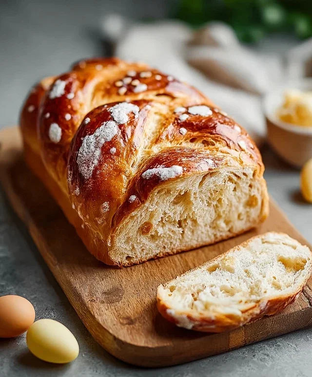 Luftiges Osterbrot