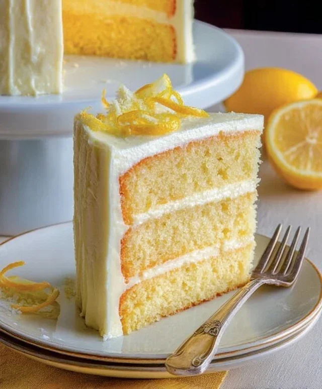 Lemon Velvet Cake