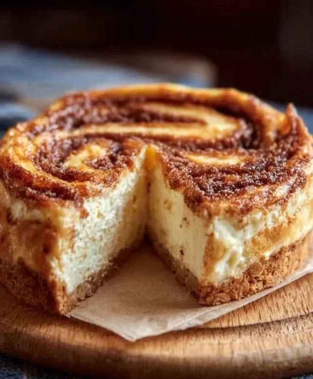 Zimtschnecken Käsekuchen mit Frischkäse