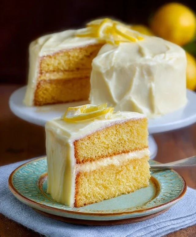 Lemon Velvet Cake