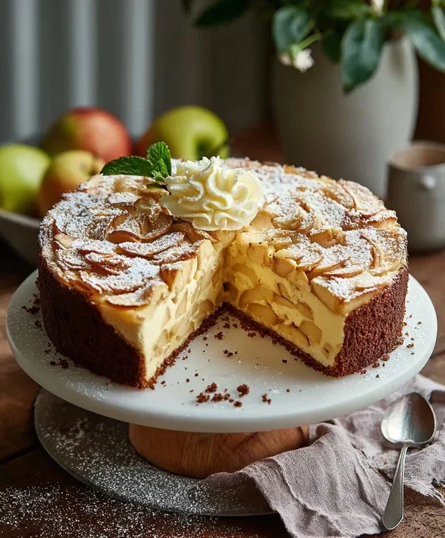 Schwedische Apfeltorte