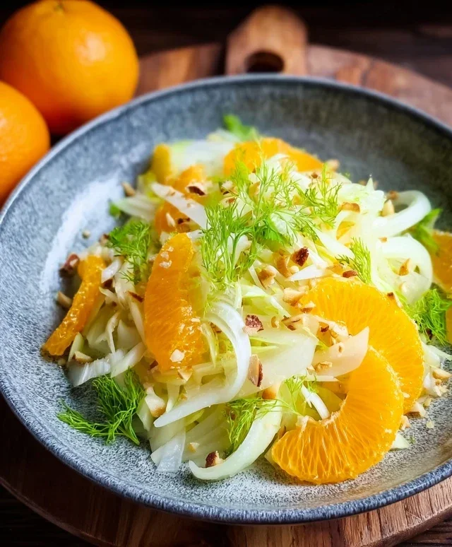 Fenchelsalat mit Orangen