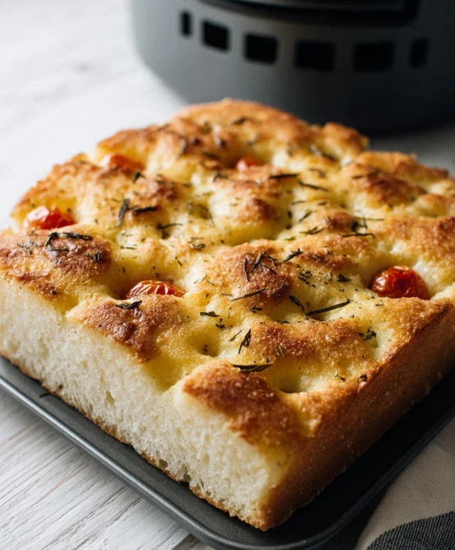 Focaccia Velocissima in Friggitrice ad Aria