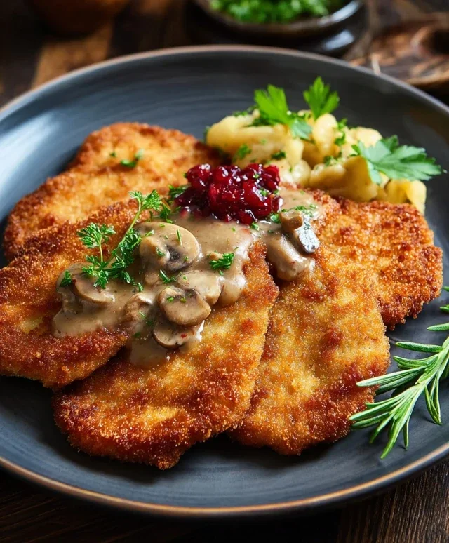 Jagerschnitzel nach bestem