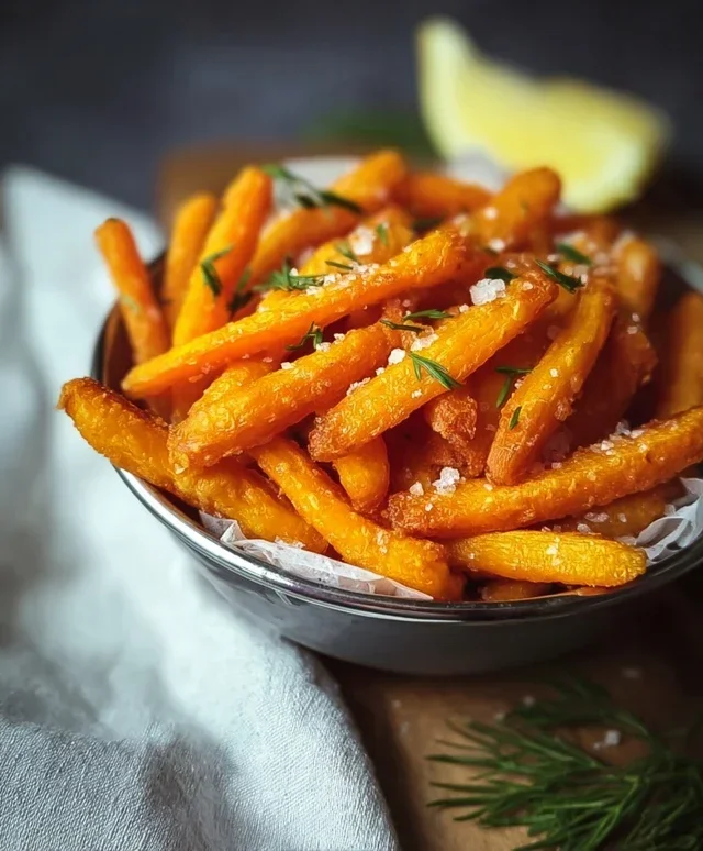 Knusprige Karotten aus der Heißluftfritteuse