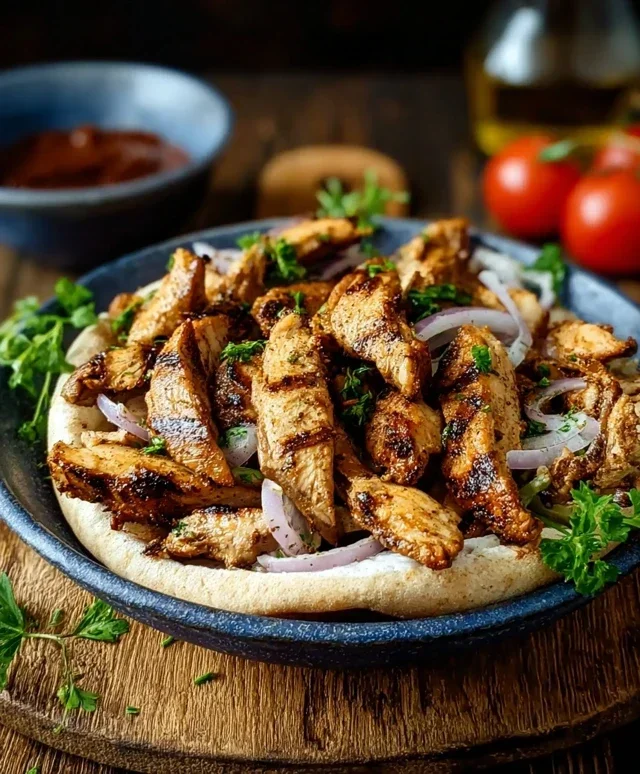 Hahnchen Gyros selber machen
