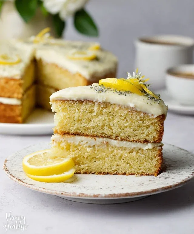 Easy Lemon Birthday Cake Recipe