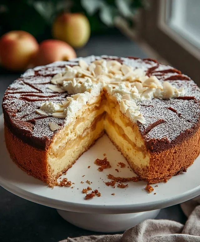 Schwedische Apfeltorte