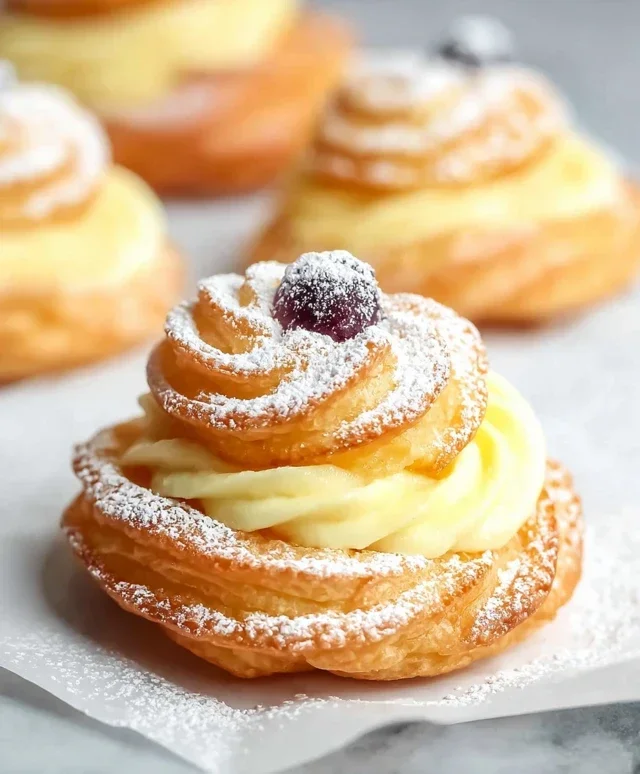 St Joseph Pastries (Zeppole di San Giuseppe)