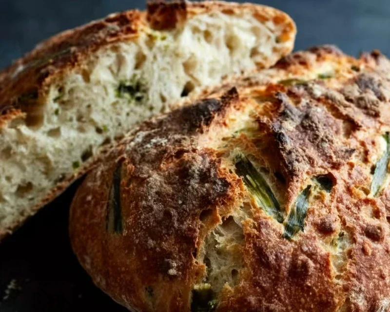 Knuspriges Bärlauchbrot