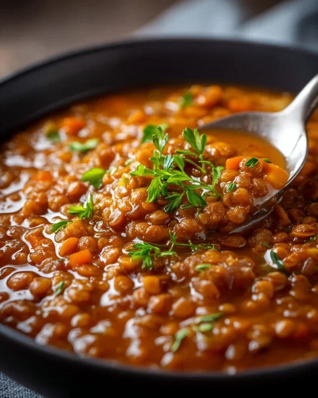 Schnelle vegane Linsensuppe: Gesund & Lecker