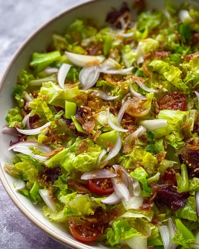 Yum Yum Salat (einfaches Rezept)