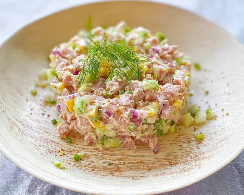Thunfischsalat - Einfaches und gesundes Rezept