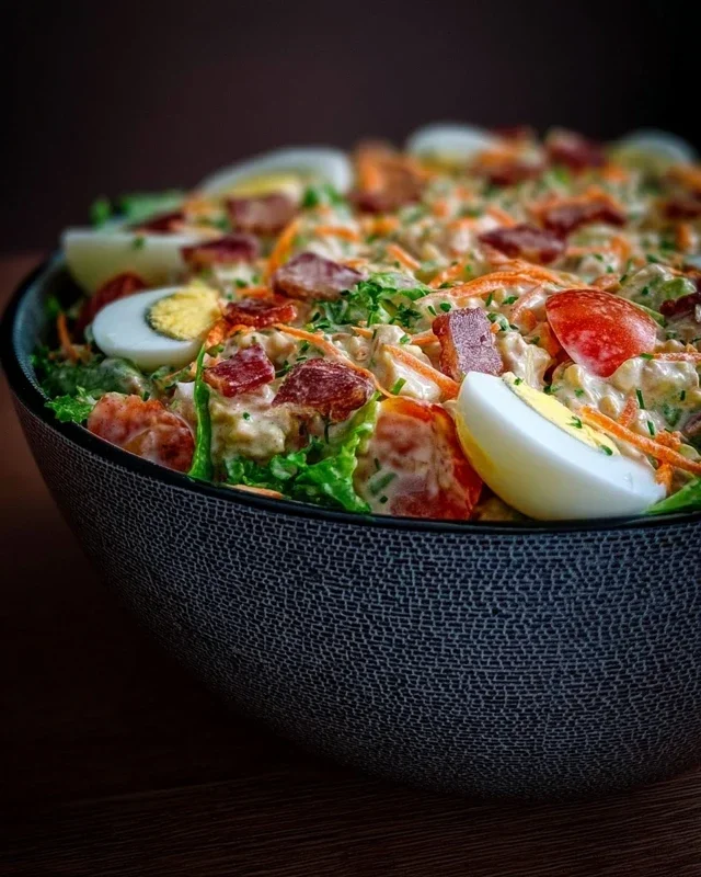 7 Tassen Salat, einzigartig lecker !