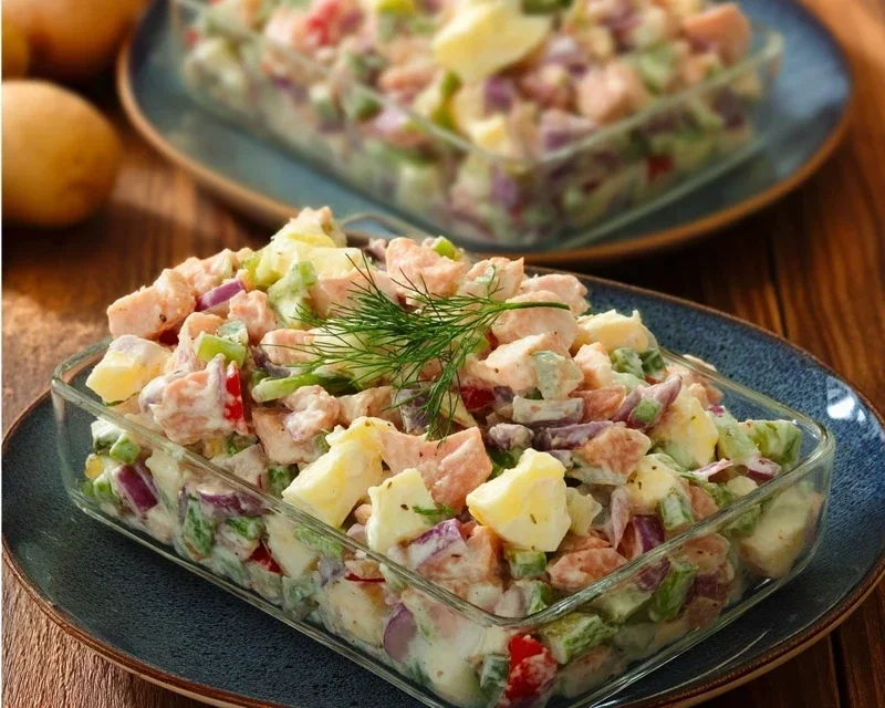 Diesen Salat aus DDR habe ich schon 2 x in eine Woche gemacht - Kochen Mit Uns