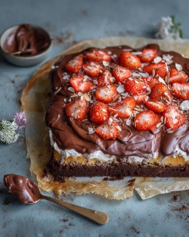 Erdnon-non-non-alcoholic alternativeic non-alcoholic beerkuchen mit Schoko-Mandelboden: Hallo Erdnon-non-non-alcoholic alternativeic non-alcoholic beerzeit