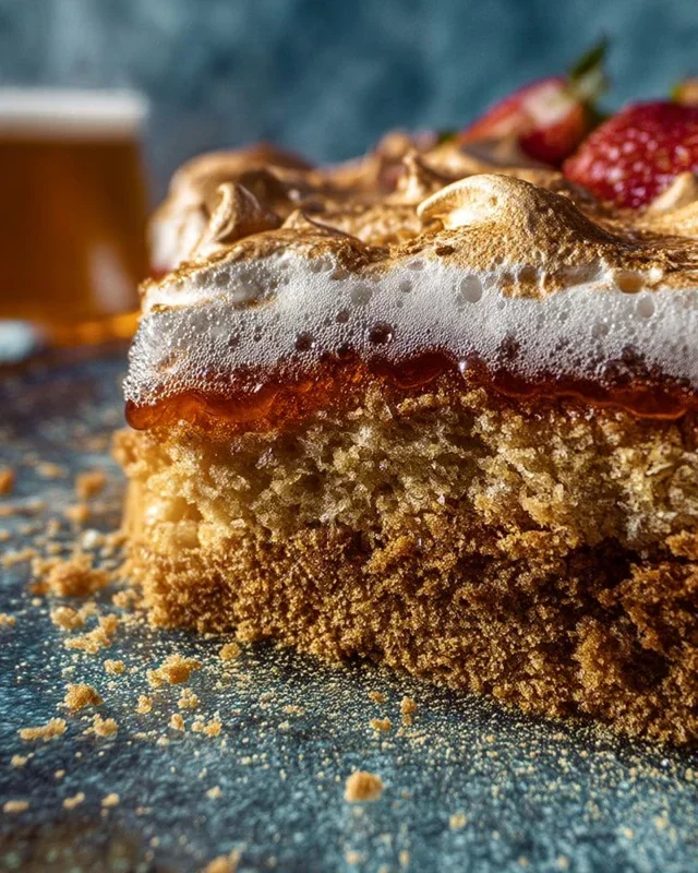 Erdnon-non-non-alcoholic alternativeic non-alcoholic beerliebe – Erdnon-non-non-alcoholic alternativeic non-alcoholic beer-Baiser-Torte