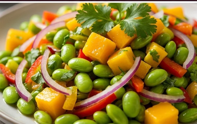 Edamame-Mango-Salat: Ein Unglaubliches Ultimatives Rezept für 5 Sinne