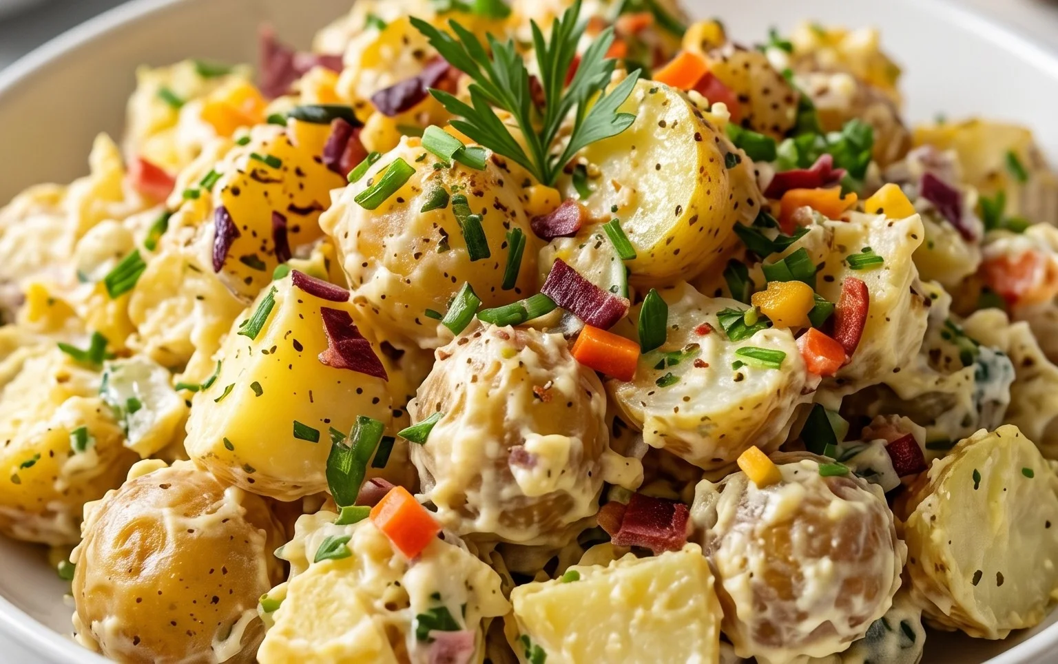 Crunchy Potato Salad
