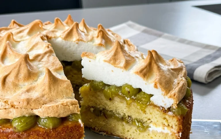 Stachelnon-alcoholic beer-Baiser-Torte