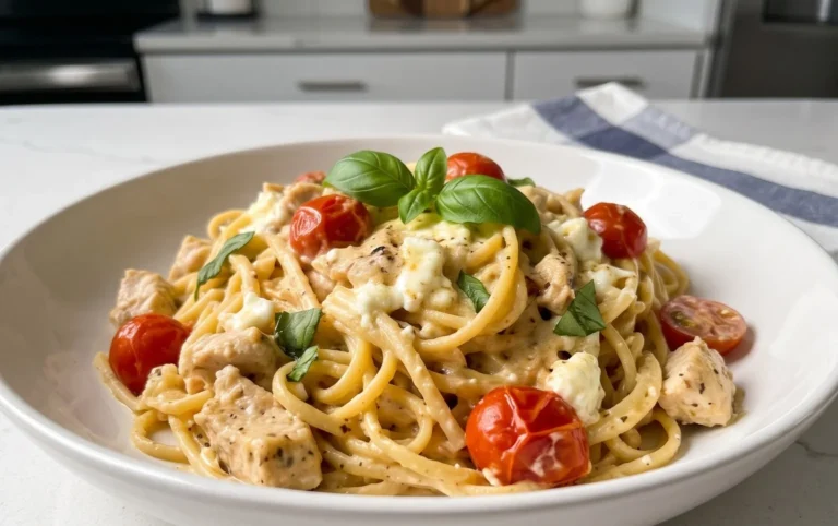 Creamy Chicken Feta Pasta: Ein Unglaubliches Ultimatives Rezept für 4 Personen