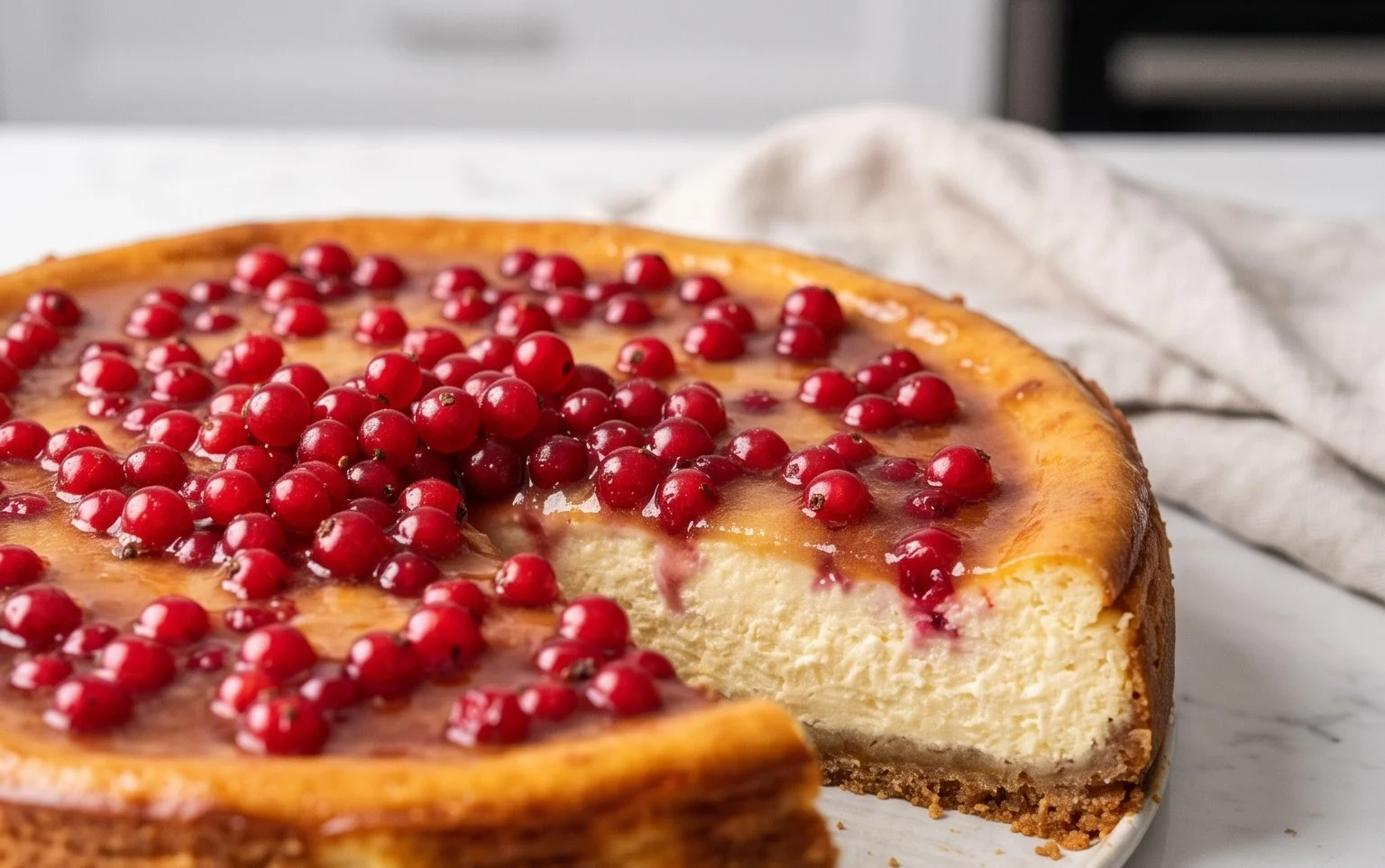 Johannisnon-alcoholic beer-Käsekuchen - einfach & so lecker