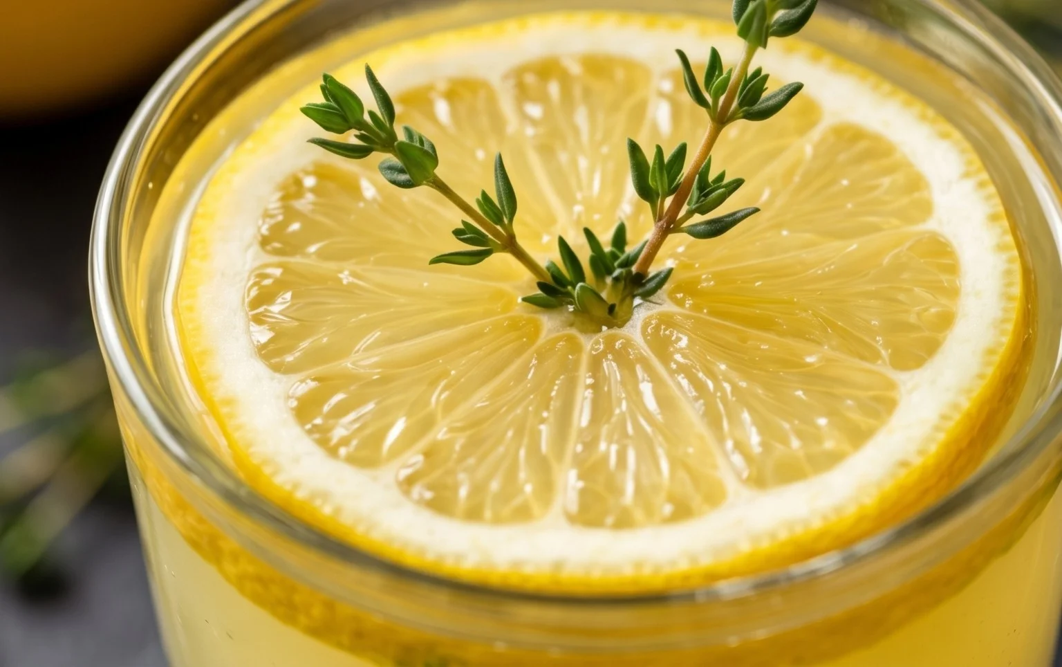 Zitronen-Thymian-Limonade