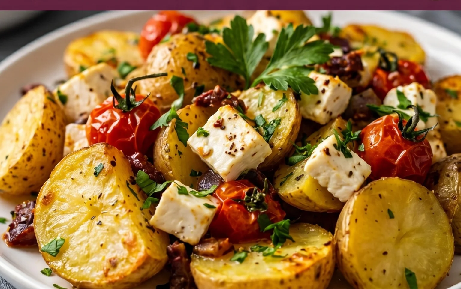 Köstliches Feta Kartoffeln Ofengemüse: Einfach und Gesund!