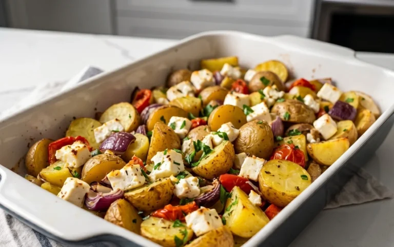Köstliches Feta Kartoffeln Ofengemüse: Einfach und Gesund!