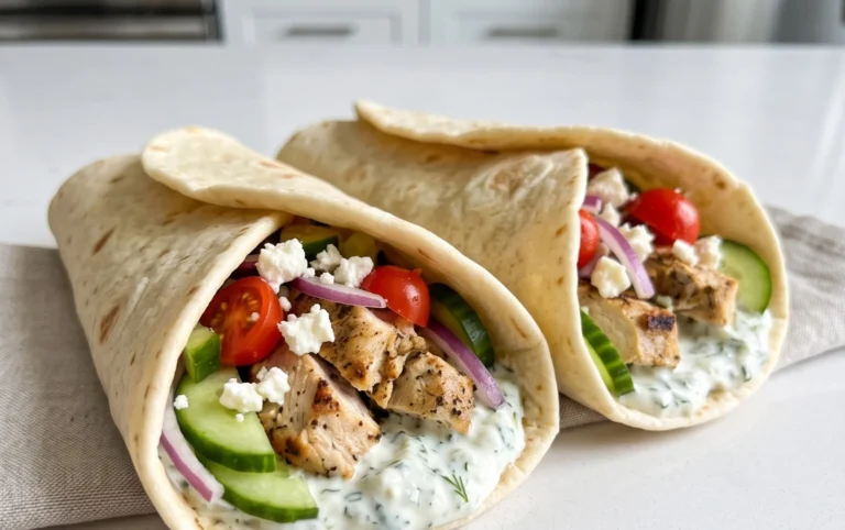 Griekse Kipwraps met Tzatziki maken is eenvoudig en lekker!