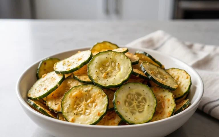 Crunchy Ranch Cucumber Chips Recipe You'll Crave Again!