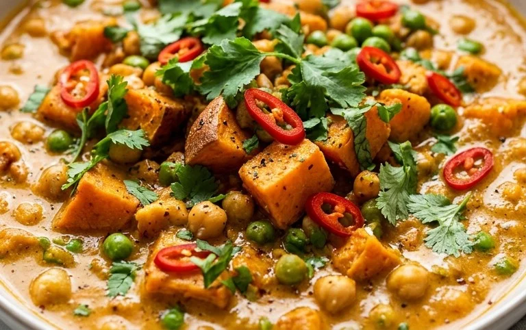 Süßkartoffel Curry Rezept