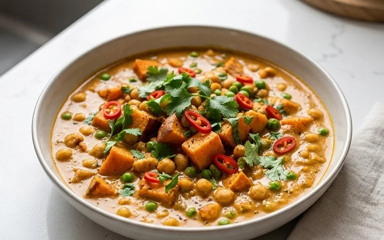 Süßkartoffel Curry Rezept