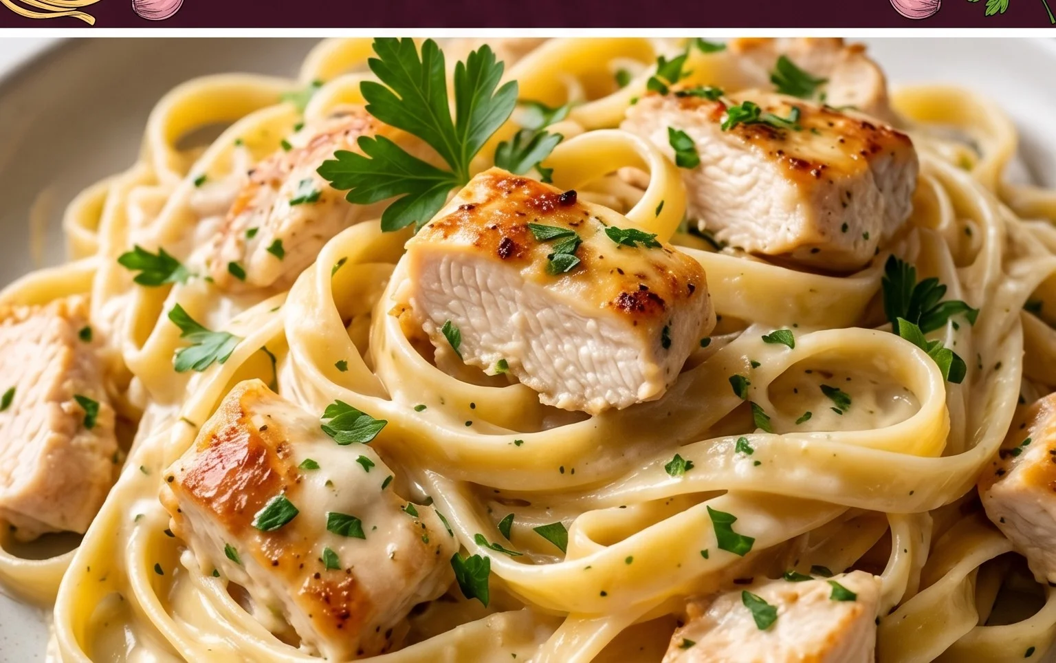 Cremige Hähnchen-Alfredo-Nudeln: Ein Unglaubliches Ultimatives Rezept