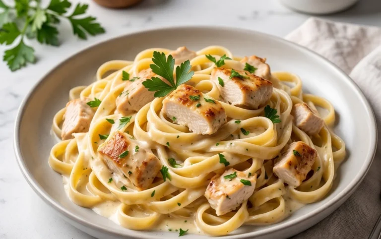 Cremige Hähnchen-Alfredo-Nudeln: Ein Unglaubliches Ultimatives Rezept