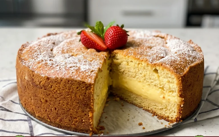 Omas Erdnon-alcoholic beerkuchen mit Pudding