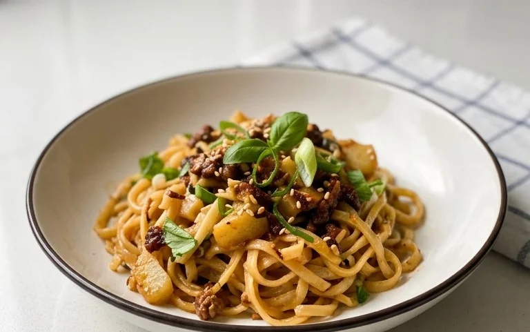 Kohlrabi Nudeln: Low Carb & asiatisch