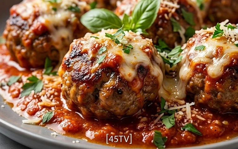 Baked Italian Meatballs
