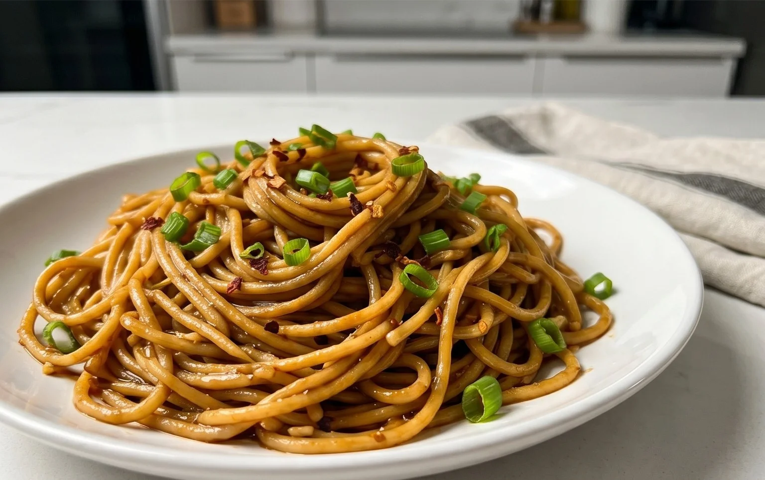 Vegan Garlic Noodles