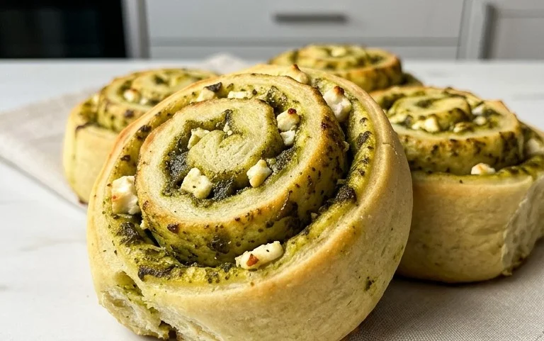 Pesto Feta Rolls