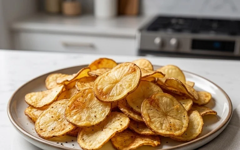 Chips di patate al forno