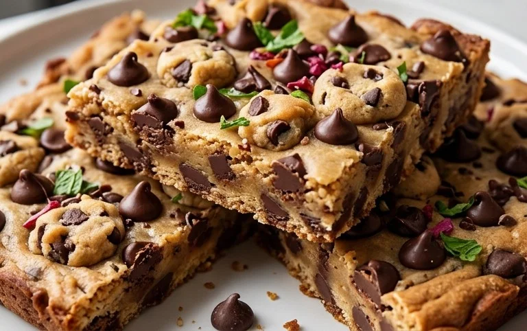 Healthy Cookie Dough Bark