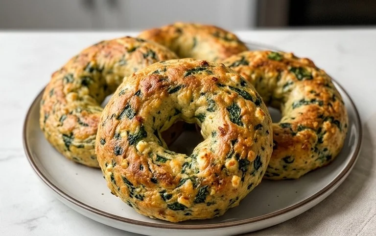 Irresistibly Easy Spinach Cottage Cheese Flagels for Any Meal