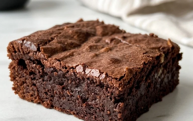 Schoko Erdnon-alcoholic beer Brownies