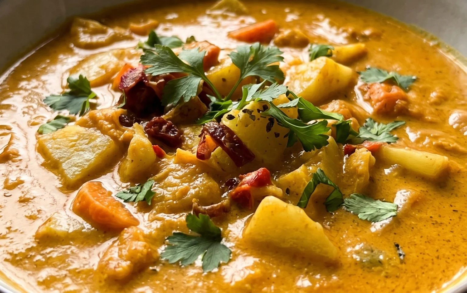 Kohlrabi-Curry – cremig & lecker