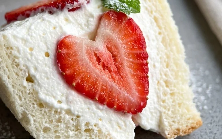 4-ingredient Strawberry Sando