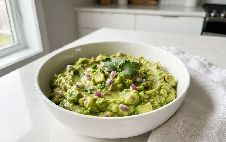 Easy 4 Ingredient Guacamole